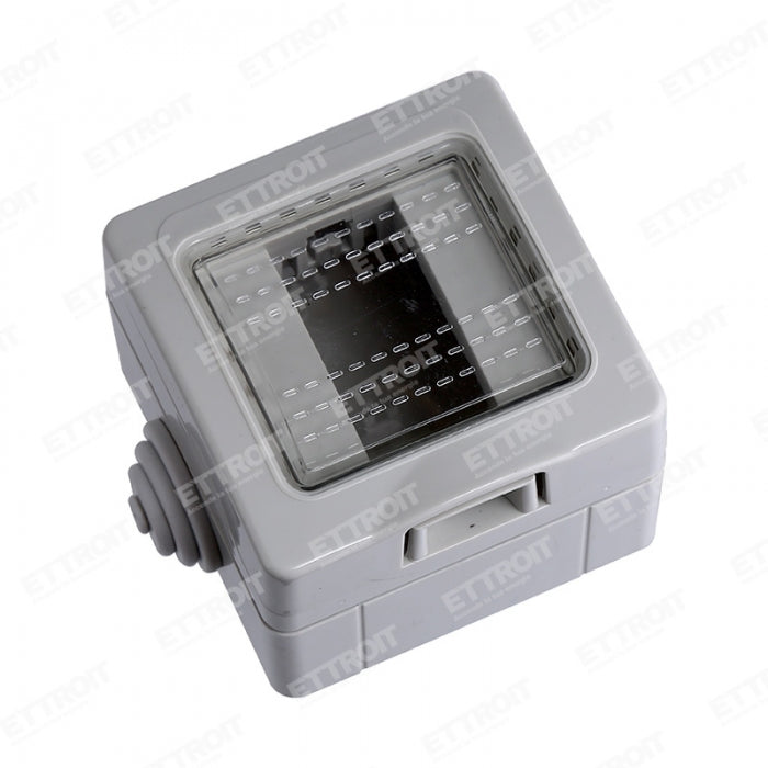 Custodia Stagna da Parete 1 Posto IP55 – Serie Solar Ettroit (MT2601) - Compatibile Bticino Matix