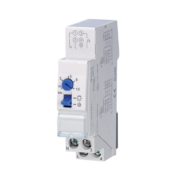 Temporizzatore Elettronico (Timer) Luci Scale 16A 1 Modulo Elmark TE17