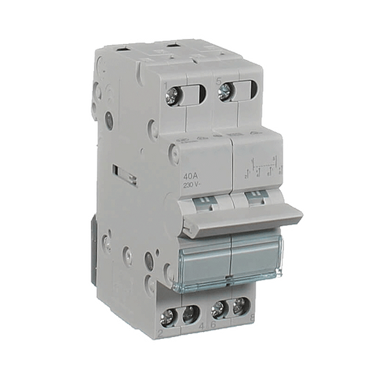 Selettore di Commutazione 1-0-2 2P 63A - Elmark 41928