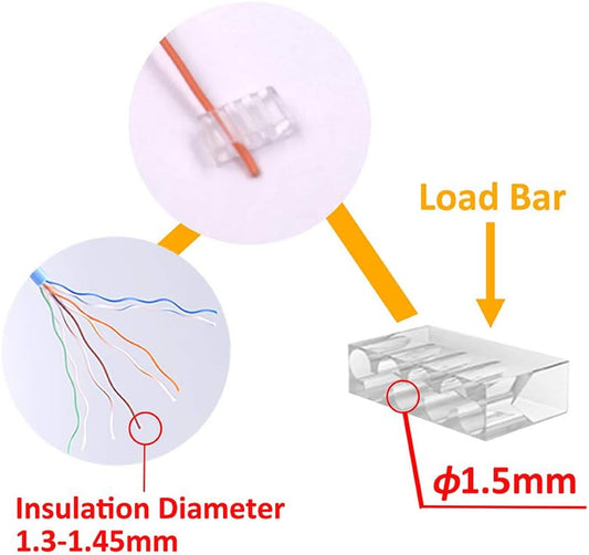 nr 1 Connettore RJ45 Cat6A cat 7 VCE Senza Attrezzi Schermato