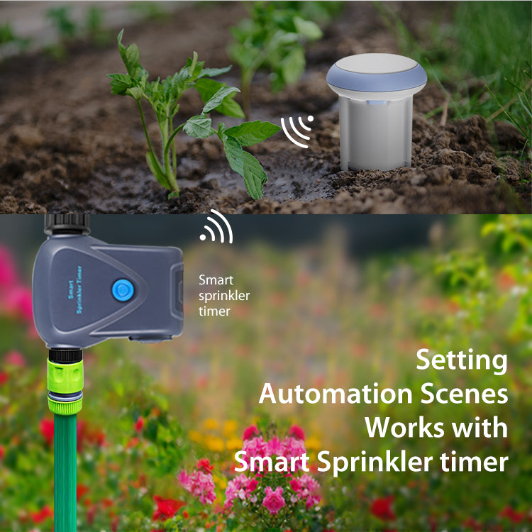 Sensore Umidità del Terreno Smart Wi-Fi Irradio IR-SOIL - Rilevatore Temperatura e Idratazione Suolo - Wireless IP66