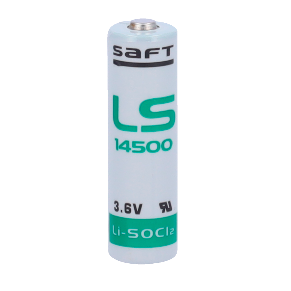 Batteria al Litio Saft LS14500 Stilo AA 3,6V — per Allarmi e Sensori