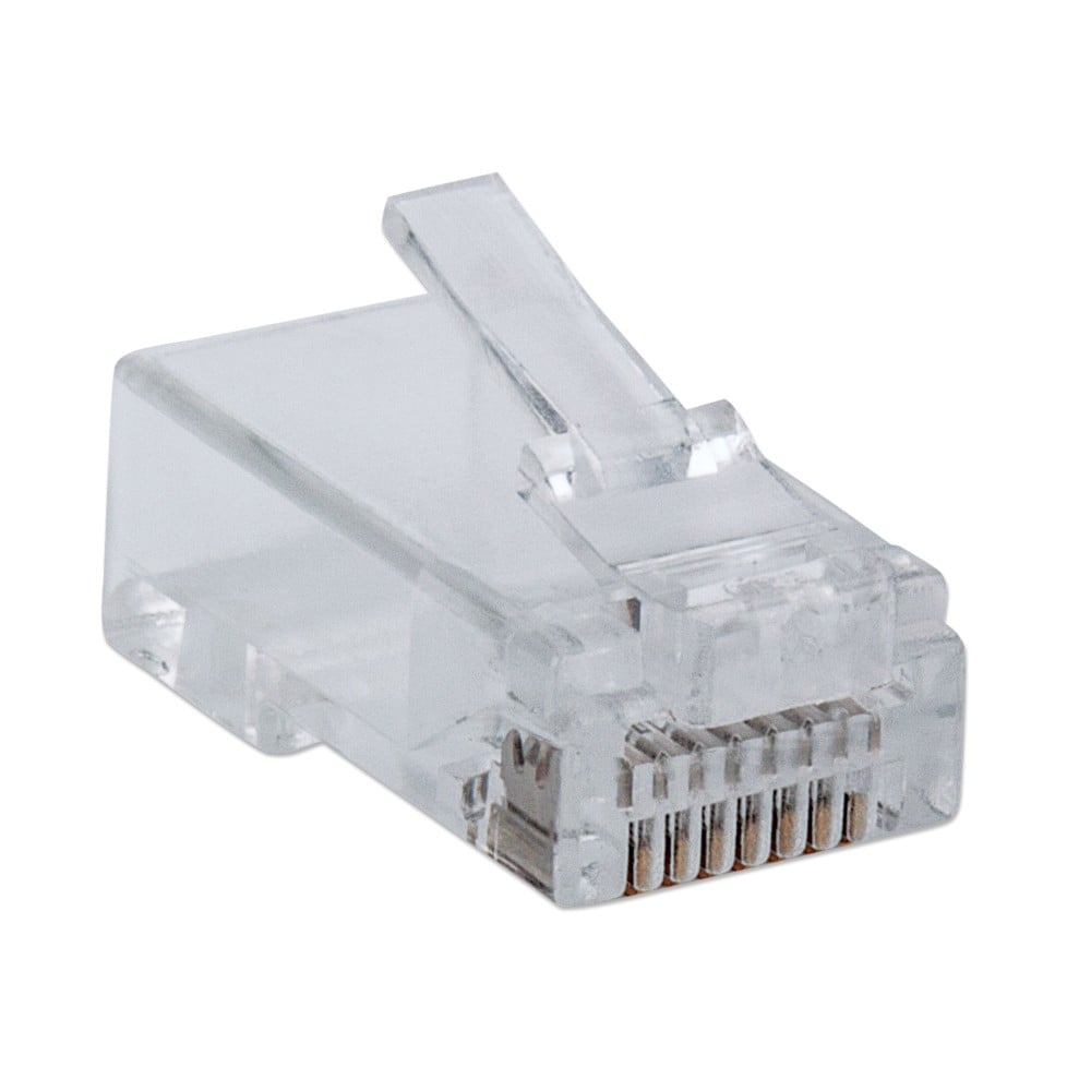 Intellinet Plug RJ45 Passante Cat6 UTP - 5 pezzi