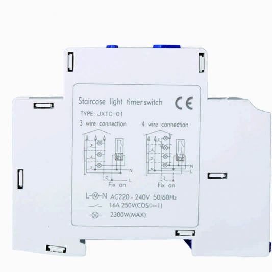 Ettroit Interruttore Meccanico Relè Luci Scale Temporizzato 220-240V | ALC18