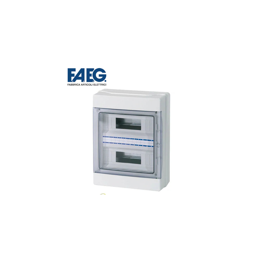 Centralino Stagno IP65 24 Moduli DIN (Montaggio a Parete) - Made in Italy