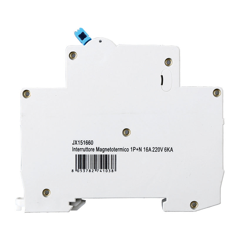 Ettroit Interruttore Magnetotermico 1P+N 16A 220V 6KA | JX151660