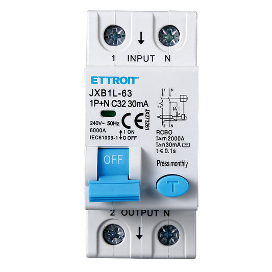 ETTROIT MAGNETOTERMICO DIFFERENZIALE 1P+N 32A 30MA 220V-6KA | JX273261
