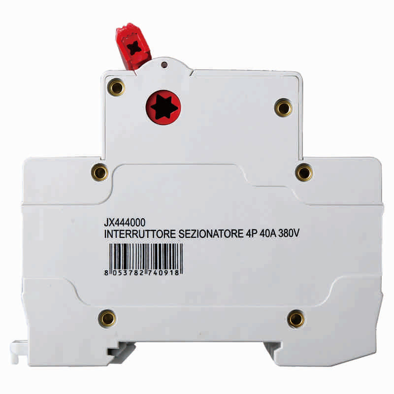 Interruttore Sezionatore 4 Poli 40A 380V-415V - Ettroit JX444000