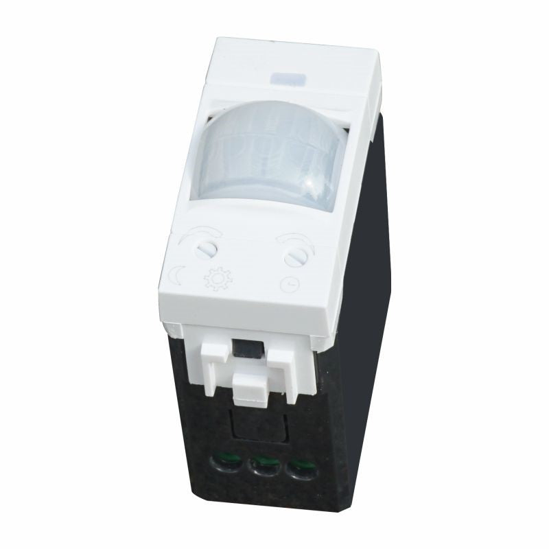 Sensore di Movimento PIR a Infrarossi 1 Modulo – Serie Space Ettroit (LB1800) - Bianco - Compatibile Bticino Livinglight