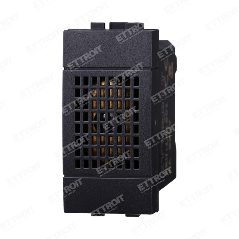 suoneria 220volt 6A nero compatibile bticino living international