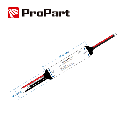 Dimmer RF e Push 1 canale - 12/24V, 1ch 3A/CH, RF 2.4G DIMMER A PULSANTE