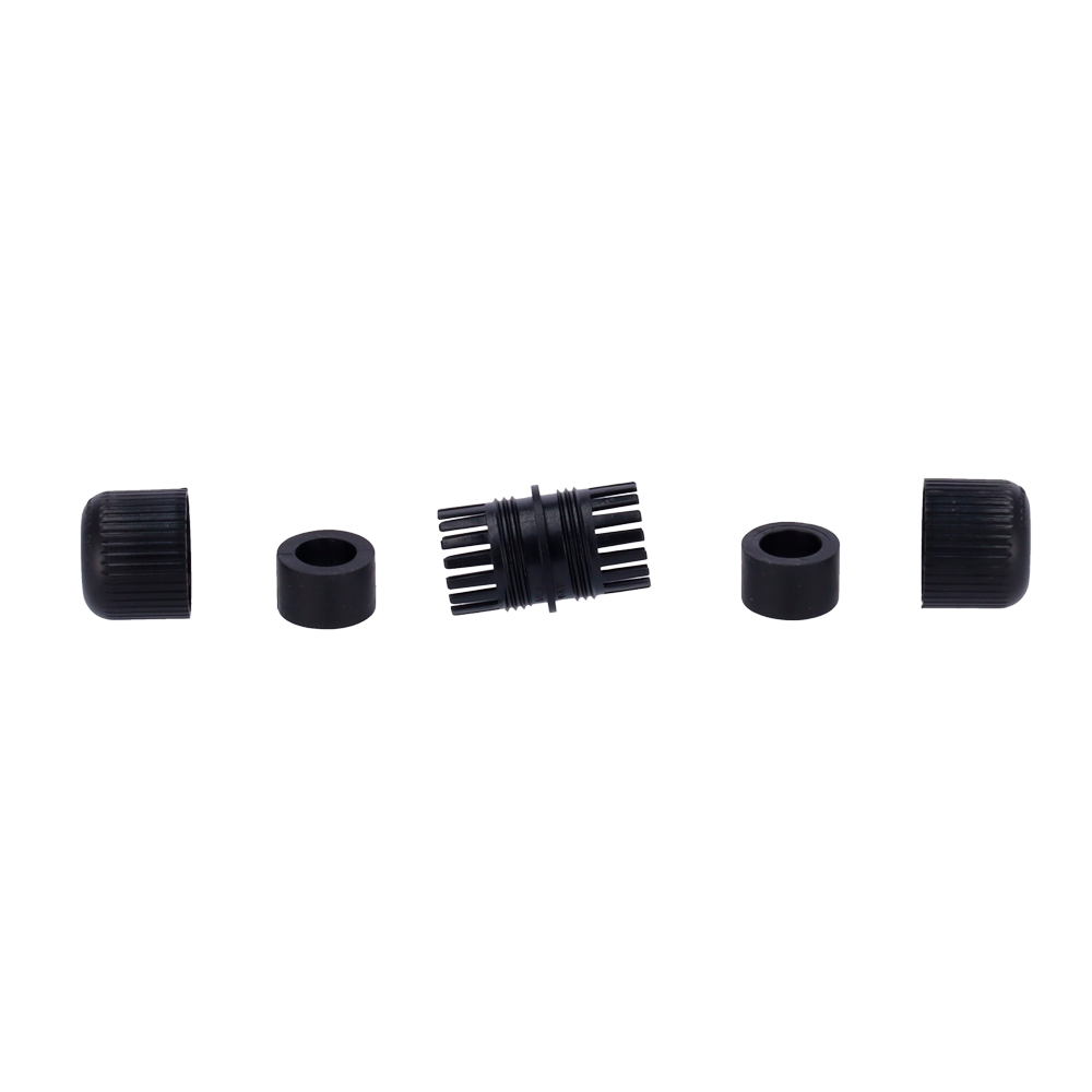 Giunto di Giunzione Impermeabile per Cavi DC - Waterproof IP67 - Pack 1 Pezzi - Nero