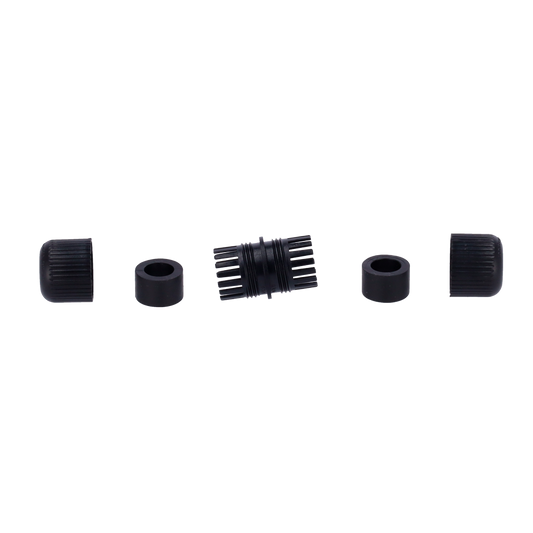 Giunto di Giunzione Impermeabile per Cavi DC - Waterproof IP67 - Pack 1 Pezzi - Nero