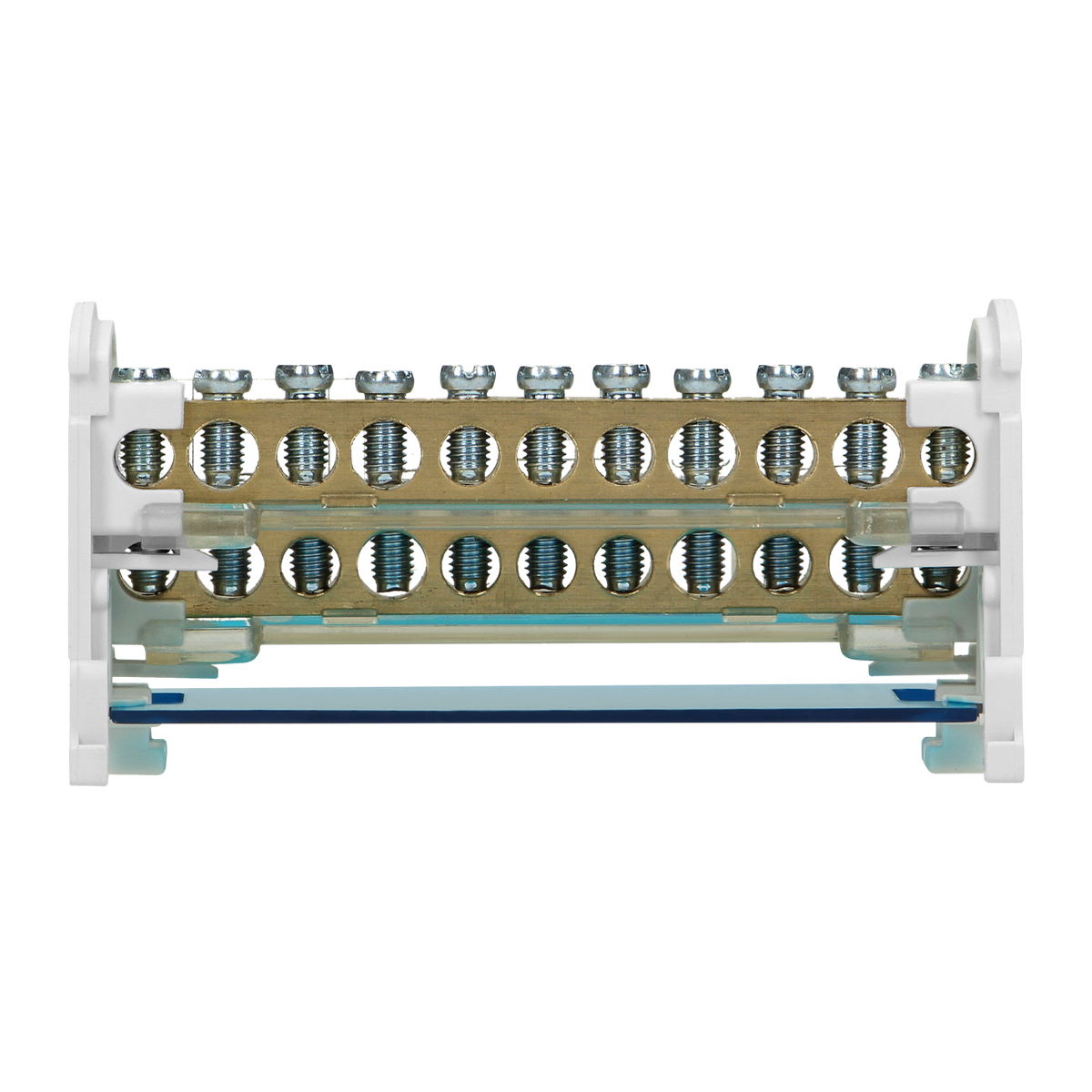 Ripartitore di Distribuzione Bipolare 11 Fori | Morsettiera Professionale OR-LZ-8201/11