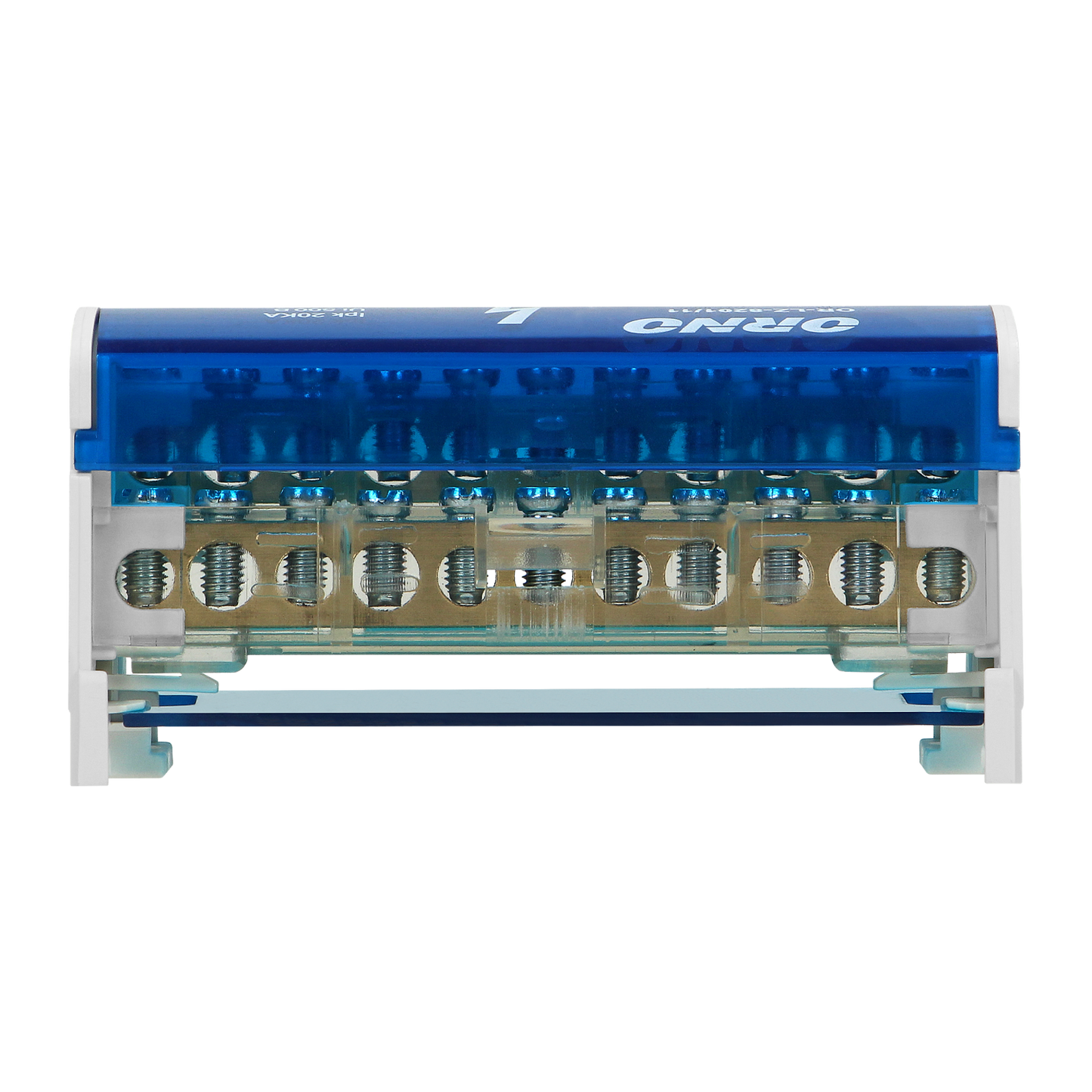 Ripartitore di Distribuzione Bipolare 11 Fori | Morsettiera Professionale OR-LZ-8201/11