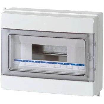 Centralino Stagno IP65 12 Moduli DIN (Montaggio a Parete) -Made in Italy