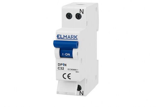 Interruttore Magnetotermico ELMARK 41032C - 32A, 4.5kA, 1 Modulo Curva C