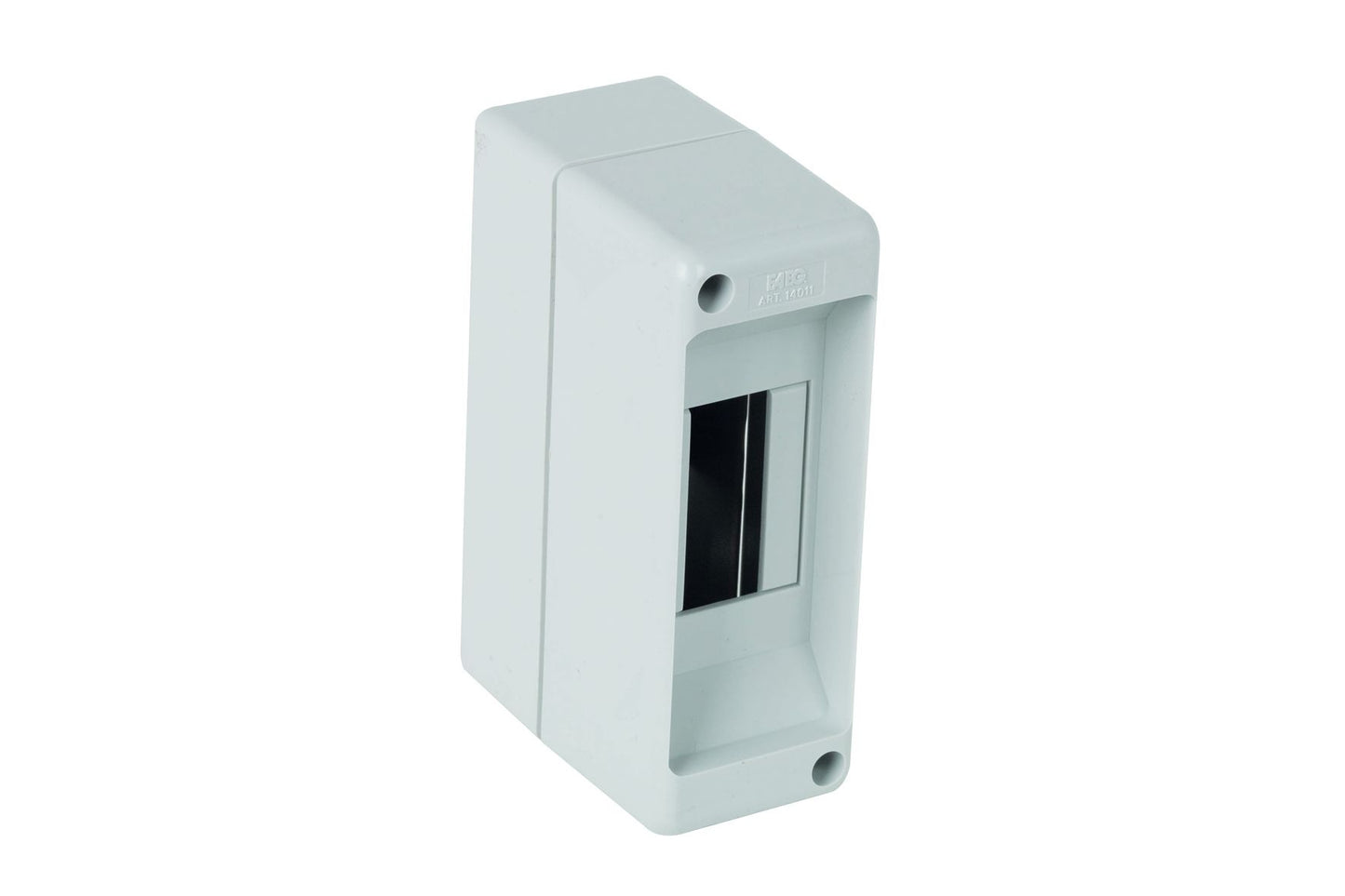 CENTRALINO DA PARETE 2 MODULI barra din IP20 SENZA SPORTELLO GRIGIO Cod.FG14011| Marca FAEG
