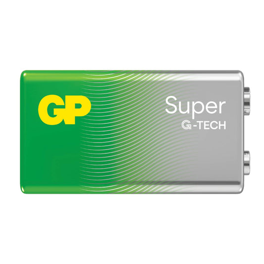 GP Battery | GP151426 Batteria Super Alcalina 9V / 1604A / 6LF22 (1 PEZZO )