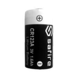 Batteria ULTRA LITIO TIPO CR123A 3V | SAFIRE | SFUSA ideale per sensori Ajax