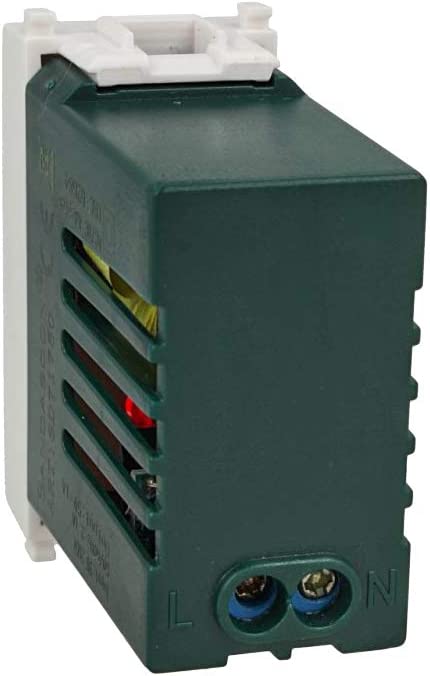 SANDASDON SD71760 Modulo Caricatore USB X2 Da Muro 2 Porte USB 5V 2,1A Bianco Compatibile Vimar Plana