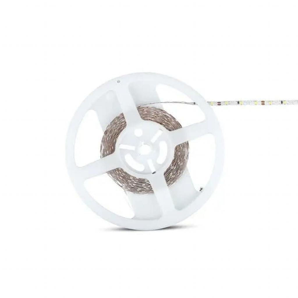 5MT SKU 212599 VT-2835 238 V-TAC Strip LED SMD2835 18W/m 5m 238 LED/m 135LM/W 24V 3000K IP20 10mm