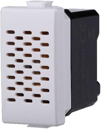 ETTROIT MT1601 Suoneria A Bronzo 220V Bianco Compatibile Bticino Matix