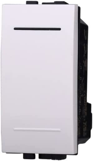 Deviatore 1P 16A Unipolare Bianco Compatibile Bticino  light