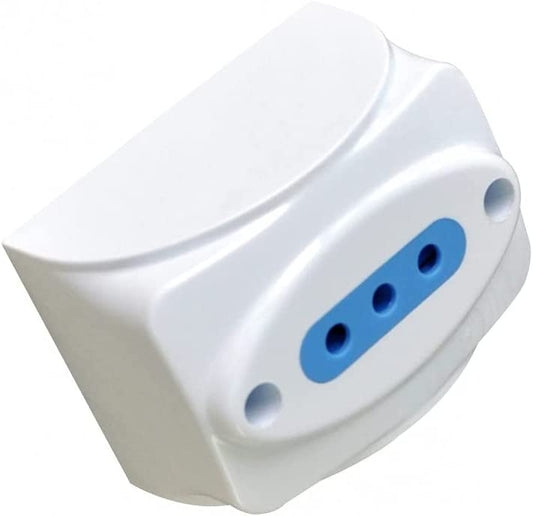 TECHLY 104707 Presa da Muro 2P+T 10A Bianco SALVASPAZIO