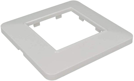 SANDASDON SD78002 SANDASDON Placca Basic 2M Bianco Compatibile Vimar Plana