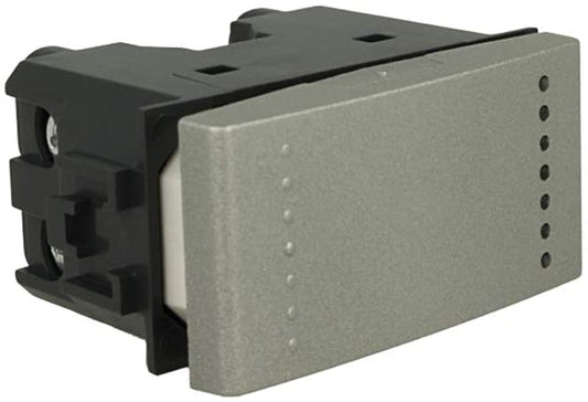 SANDASDON SD40003T Deviatore 1P 16A Unipolare Grigio Compatibile Bticino Living