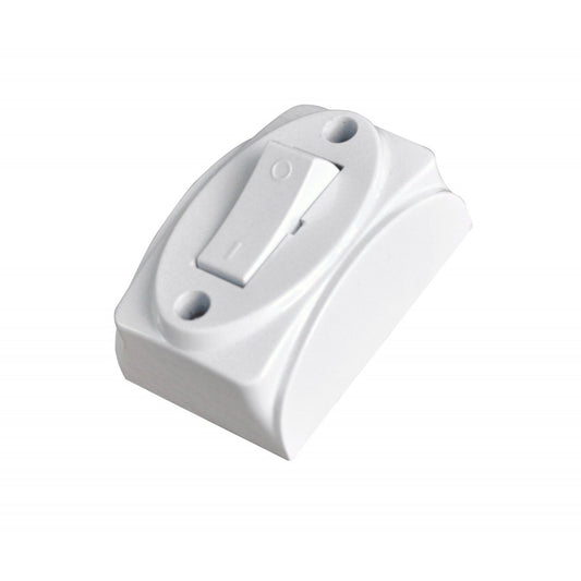 Interruttore di Corrente 2A 250V da muro bianco SALVA SPAZIO IUPS-PCP-SWIT