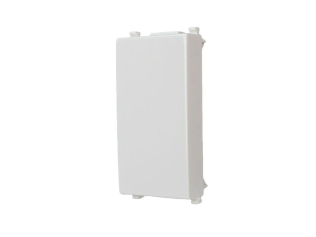 SANDASDON SD70000 2 Pezzi Copritasti Copriforo 1M Bianco Compatibile Vimar Plana