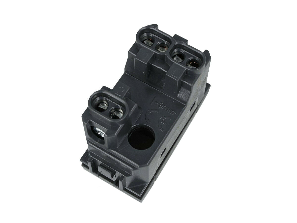 Deviatore 1P 16A Unipolare Nero Compatibile Bticino Living international