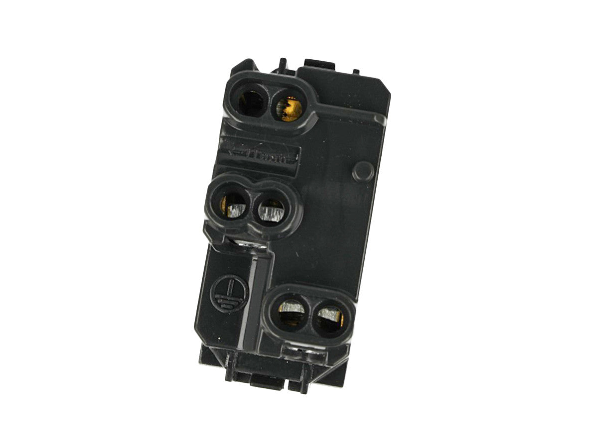 SANDASDON Presa Bipasso Bivalente 2P+T 10/16A Grigio Compatibile Bticino LIGHT TECH SD41800T
