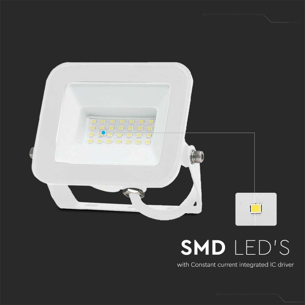  Faro LED  20W Colore Bianco 4000K