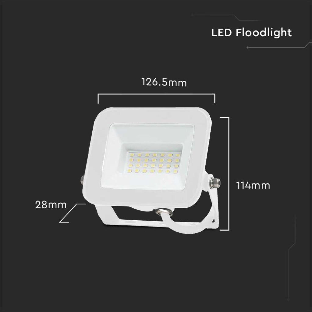  Faro LED  20W Colore Bianco 4000K