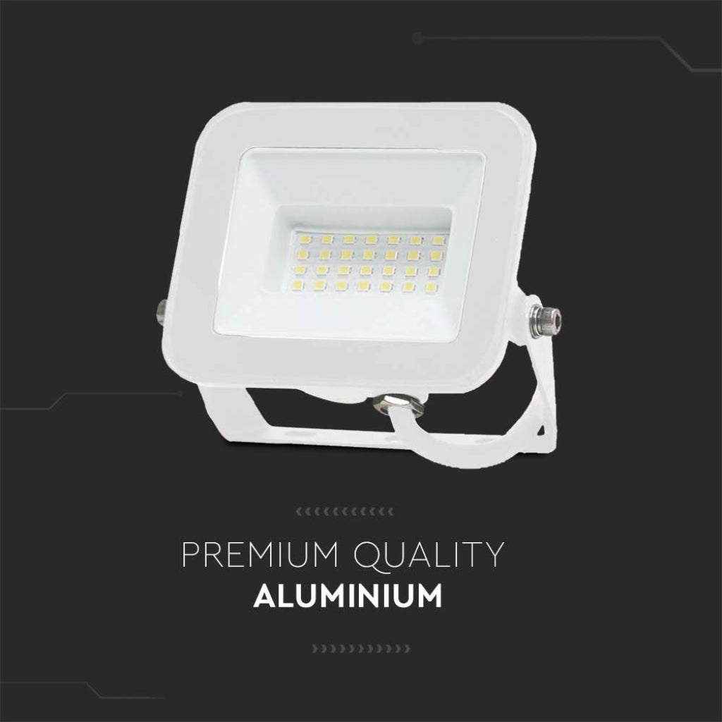 V-TAC PRO Faro LED SMD Chip Samsung 30W Colore Bianco 4000K IP65 sku 10024