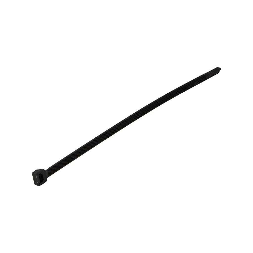 Fascette per Cavi in Nylon 3,5 x 300 mm Nere (Conf. 100 pz) - V-TAC
