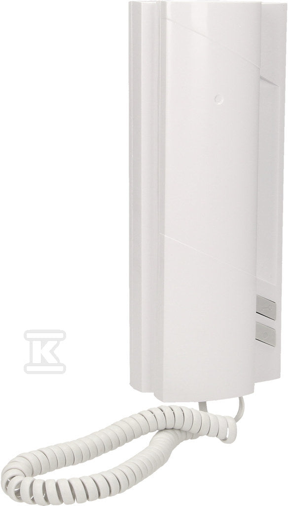 Citofono Universale Bianco ORNO PA-456 - Compatibile con Impianti a 4, 5 e 6 Fili