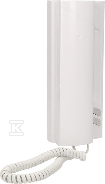 Citofono Universale Bianco ORNO PA-456 - Compatibile con Impianti a 4, 5 e 6 Fili