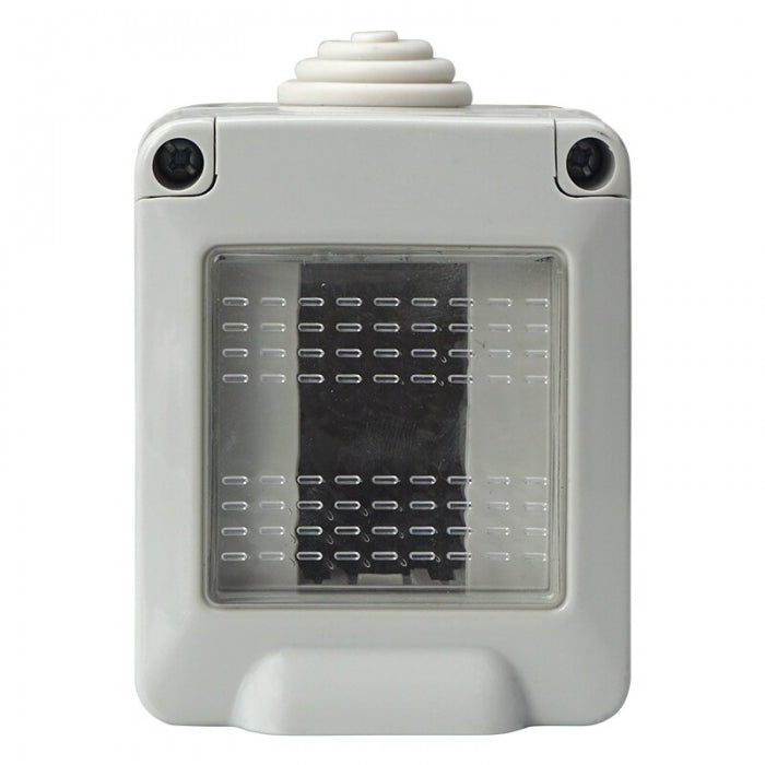 Custodia Stagna da Parete 1 Posto IP55 – Serie Starlight Ettroit (EV2601) - Compatibile Vimar Plana