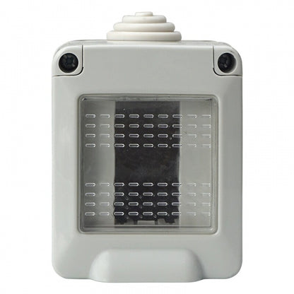 Custodia Stagna da Parete 1 Posto IP55 – Serie Starlight Ettroit (EV2601) - Compatibile Vimar Plana