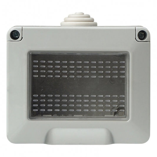SUPPORTO IDROBOX IP55 3 POSTI BIANCO COMPATIBILE VIMAR PLANA | ETTROIT