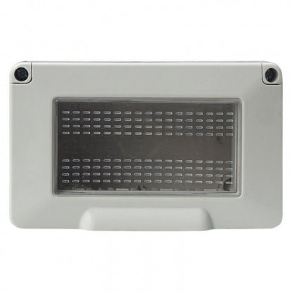 SUPPORTO SCATOLA DA ESTERNOIP55 4 POSTI BIANCO COMPATIBILE VIMAR PLANA  | ETTROIT | ev2604 