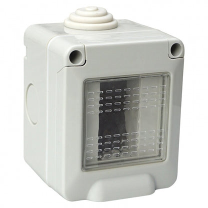 Custodia Stagna da Parete 1 Posto IP55 – Serie Starlight Ettroit (EV2601) - Compatibile Vimar Plana