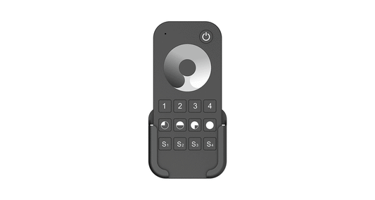 Telecomando RF 2.4GHz Multi-Zone per Strisce LED - 4 Zone, 4 Scene, Controllo Wireless Professionale