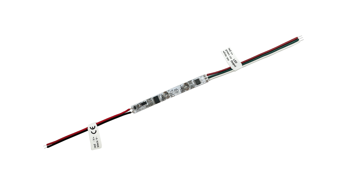 Pulsante Touch Controller LED CCT (3white), 5–24V, 2A, 2KHz PWM