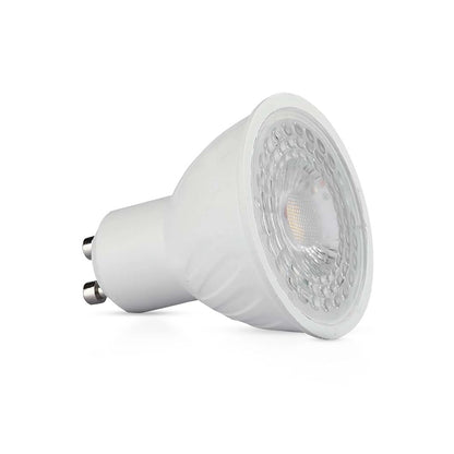 Faretto LED GU10 6W 4000K 38° con Copertura Trasparente - V-Tac SKU 211901