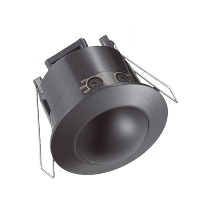 Sensore di Movimento a Infrarossi PIR 360° a Incasso Colore Nero - V-Tac VT-80360 (SKU 23679)